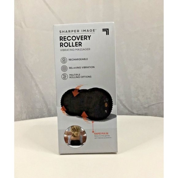 Sharper Image Recovery Roller Rechargeable Vibrating Massager - Picture 1 of 6